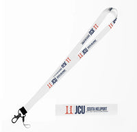 Thumbnail for Ceuta Heliport (JCU) lanyard - white