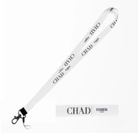 Thumbnail for Chad Country Series lanyard - white