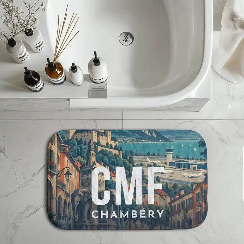 Chambéry-Savoie Airport (CMF) bath mat