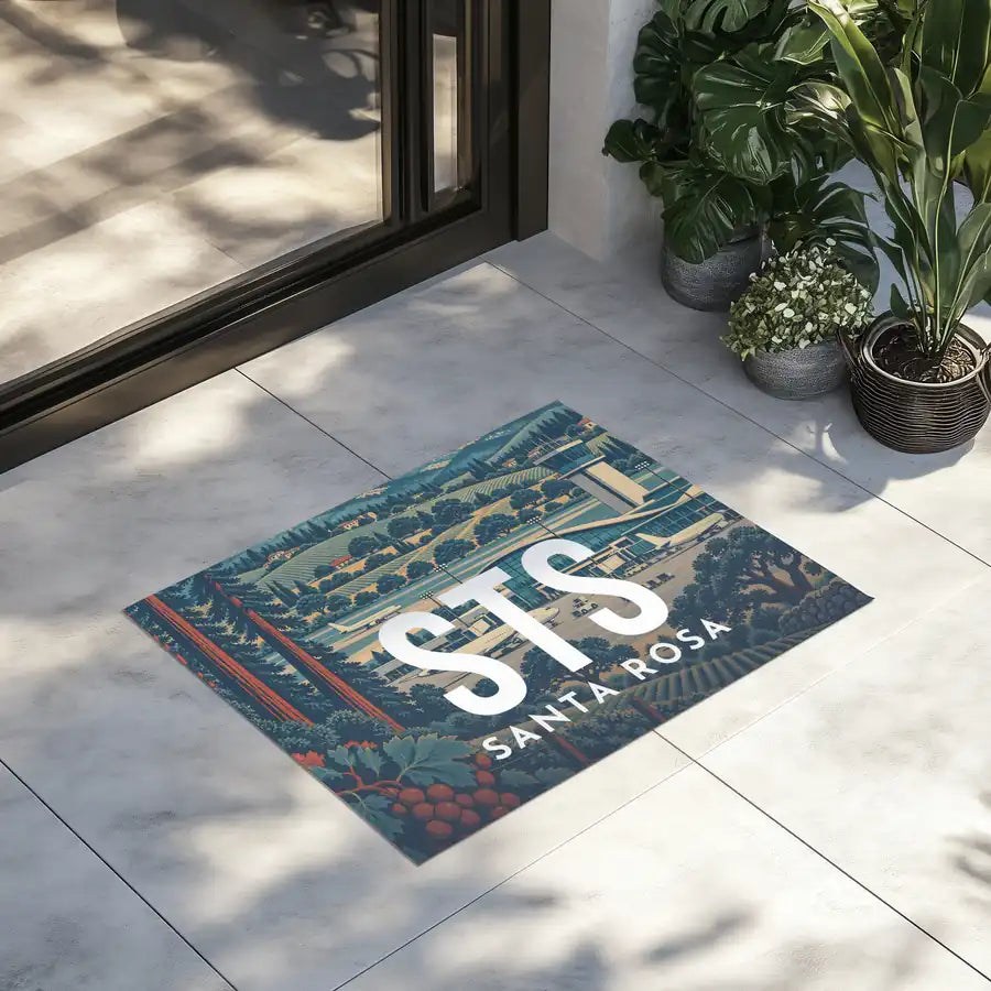Charles M. Schulz–Sonoma County Airport Santa Rosa (STS) door mat