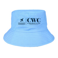 Thumbnail for Chernivtsi International Airport (CWC) summer hat - light blue