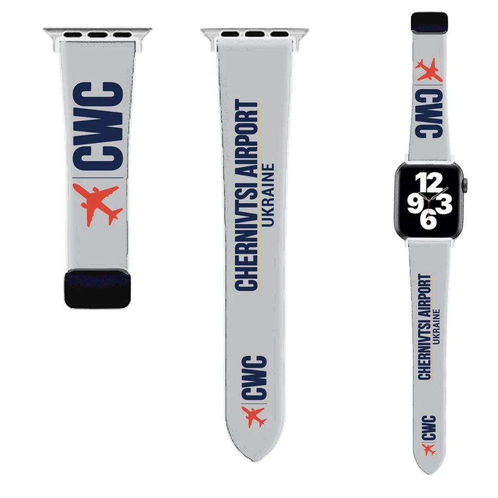 WBV6 | Chernivtsi International Airport CWC | Light Gray (Magnetic Band)
