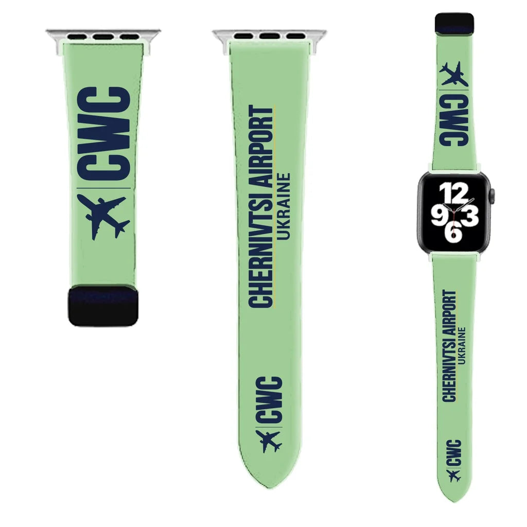 WBV6 | Chernivtsi International Airport CWC | Light Green (Magnetic Band)