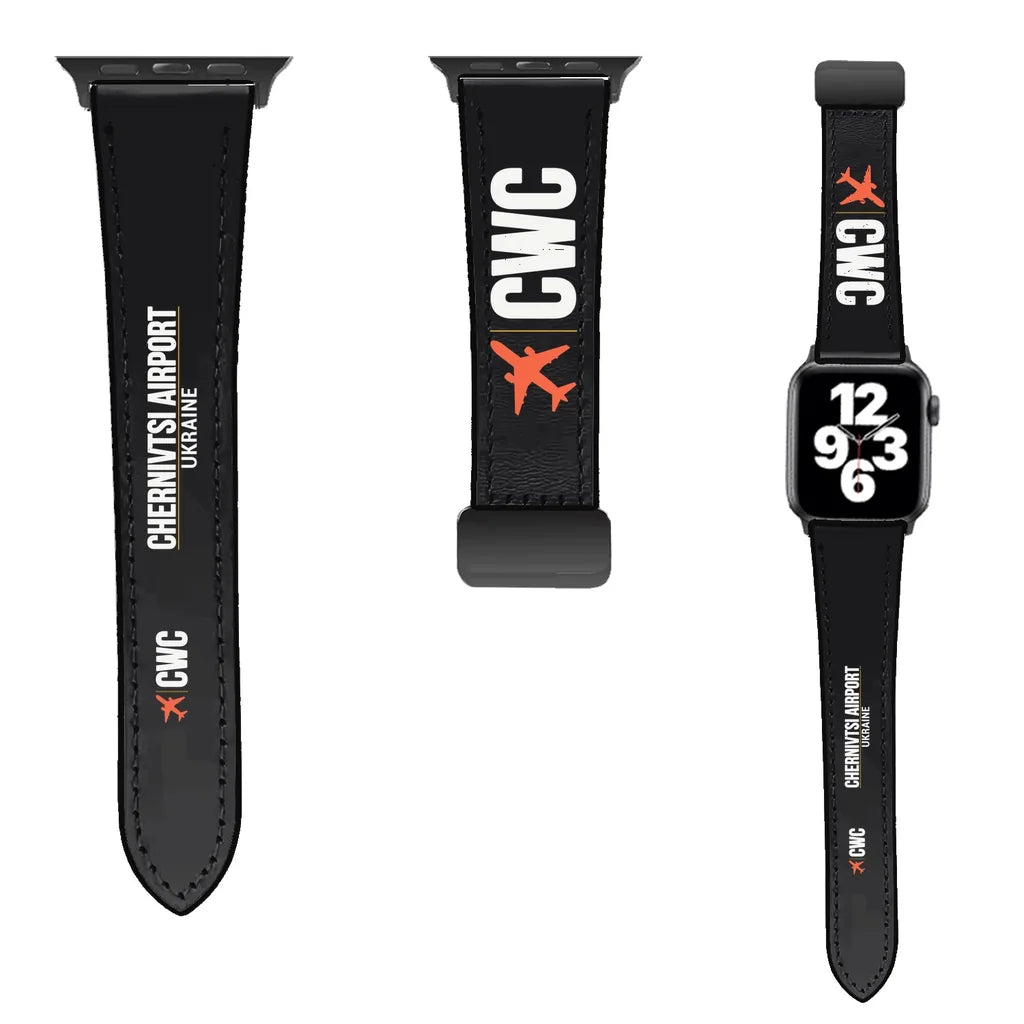 WBV6 | Chernivtsi International Airport CWC | Leather - Black
