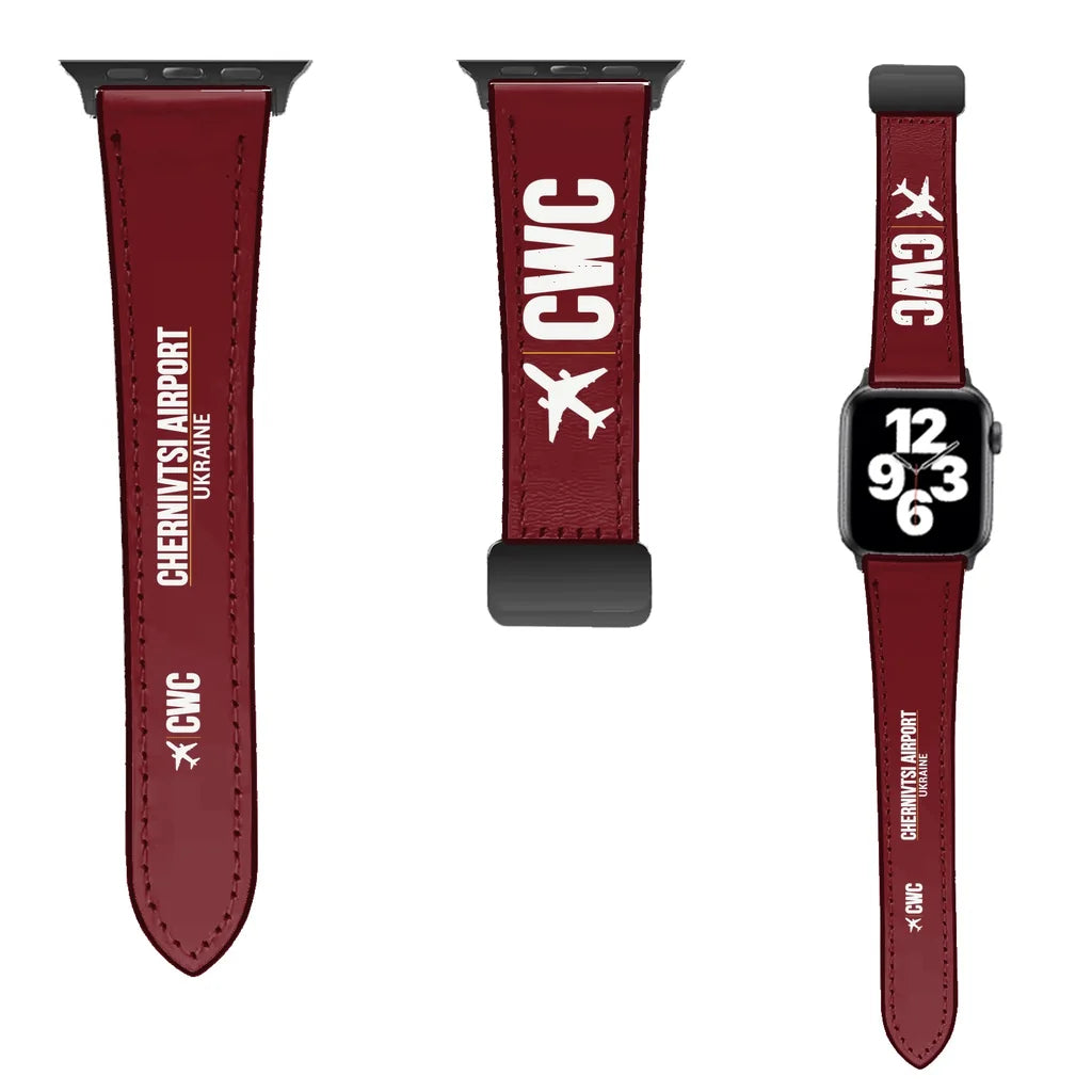 WBV6 | Chernivtsi International Airport CWC | Leather - Dark Red