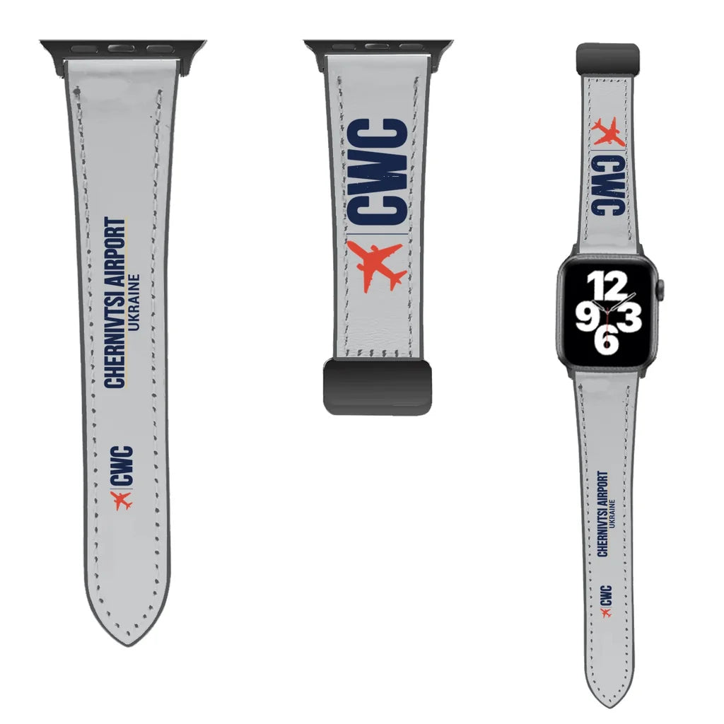 WBV6 | Chernivtsi International Airport CWC | Leather - Light Gray