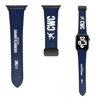 Thumbnail for WBV6 | Chernivtsi International Airport CWC | Leather - Navy Blue