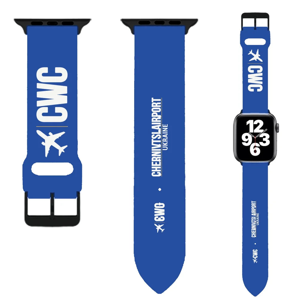 WBV6 | Chernivtsi International Airport CWC | Blue (Metal Buckle)