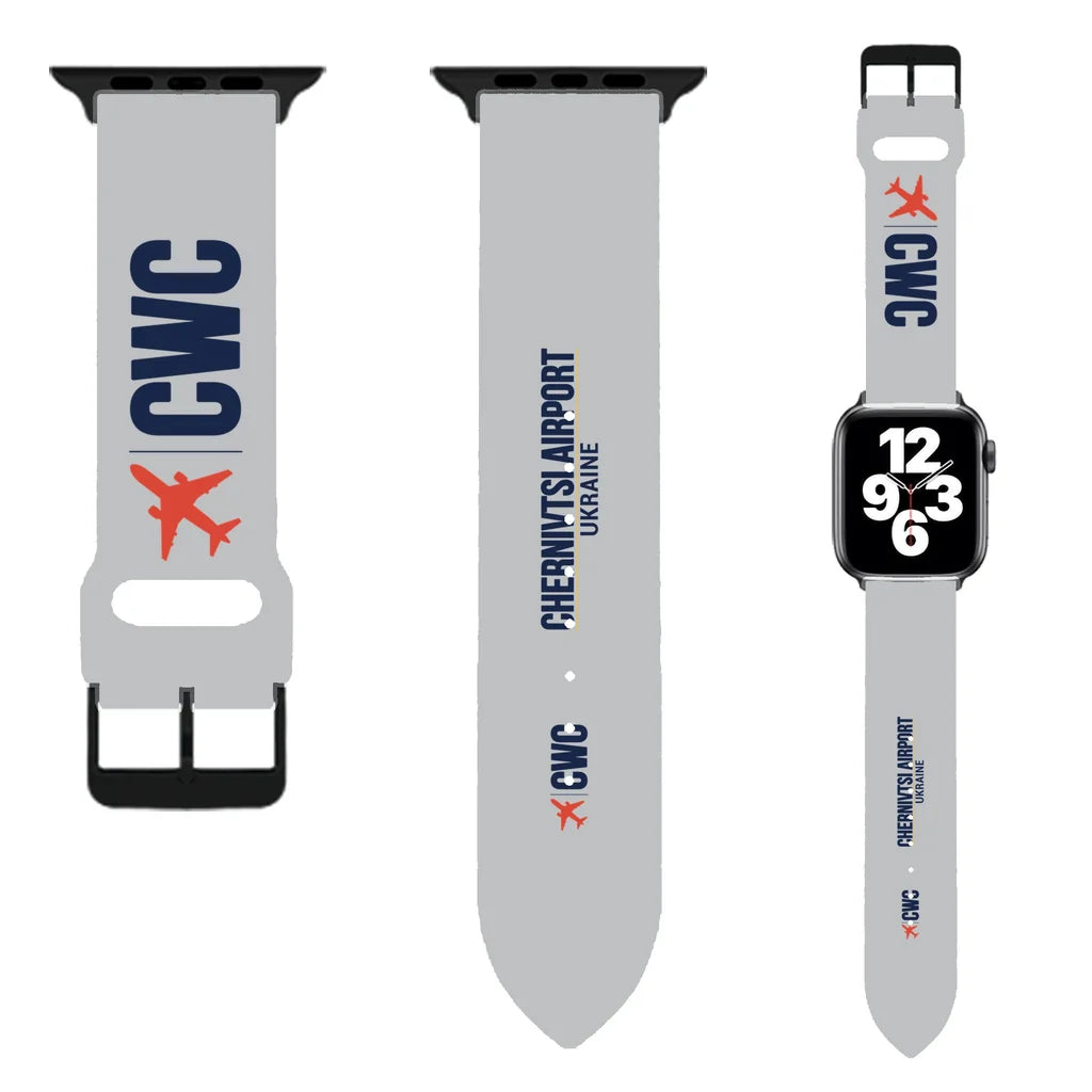 WBV6 | Chernivtsi International Airport CWC | Light Gray (Metal Buckle)