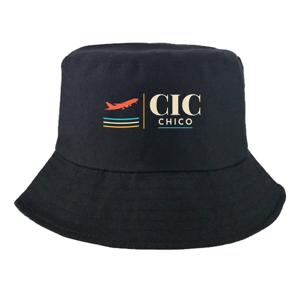 Chico Regional Airport (CIC) summer hat - black