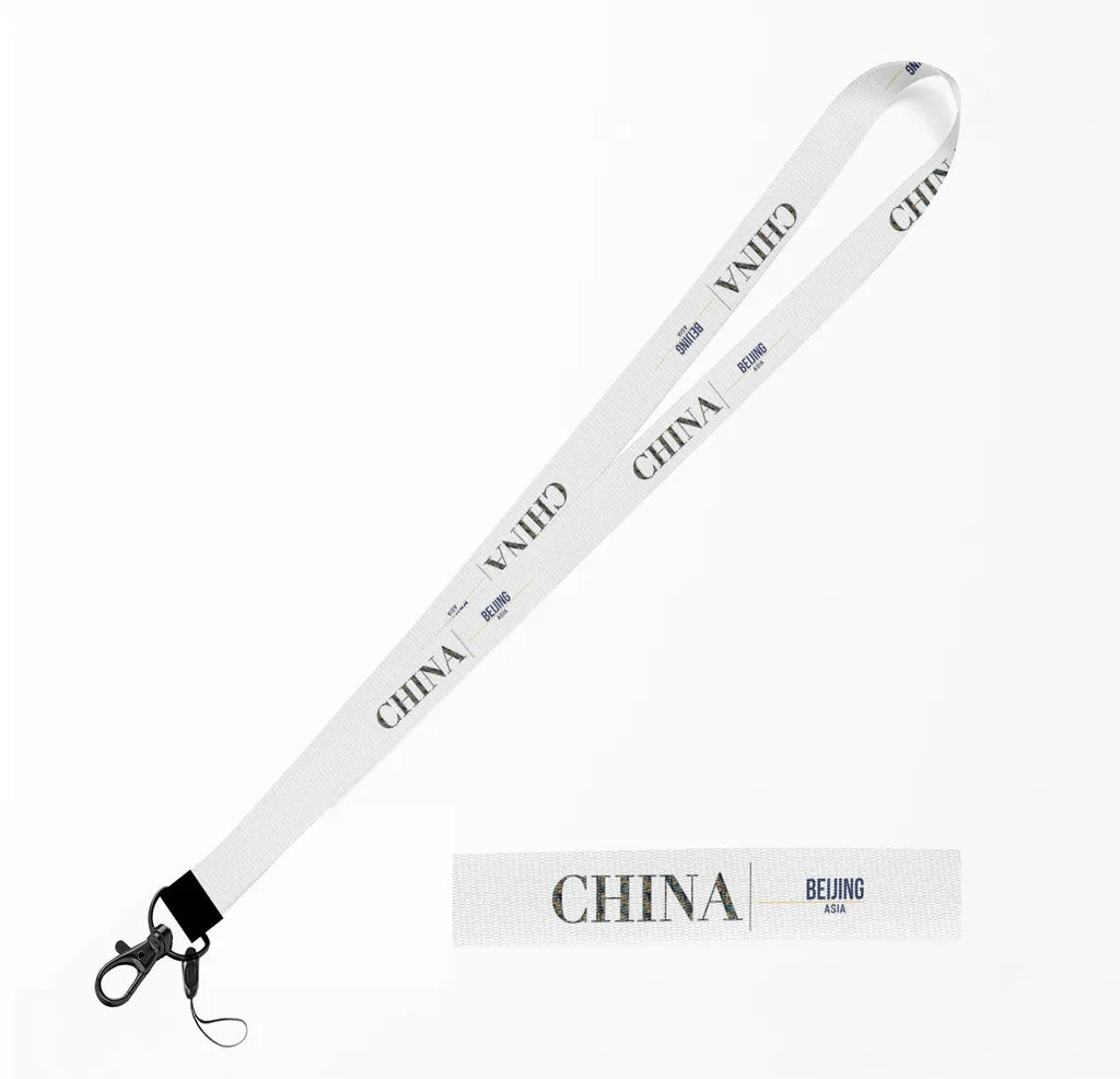 China Country Series lanyard - white