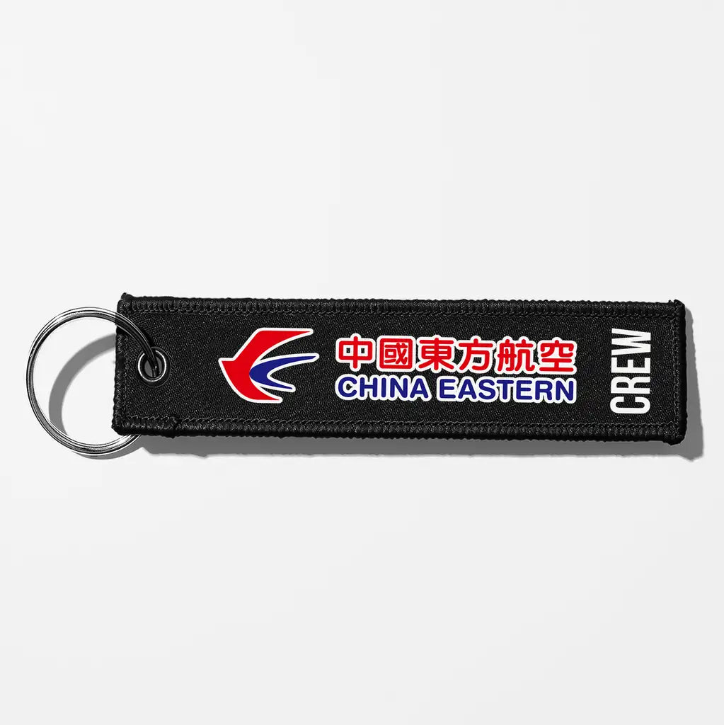 China Eastern Airlines Crew & Staff Tag Key Chains - Black - Crew
