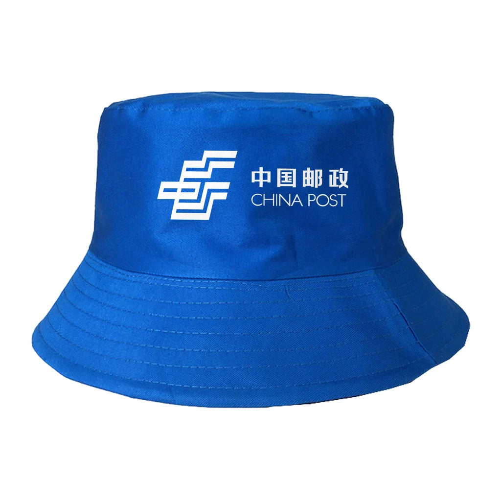 China Postal Airlines summer hat - blue