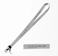Thumbnail for Chios City Series lanyard - light gray