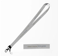 Thumbnail for Christiansted City Series lanyard - light gray