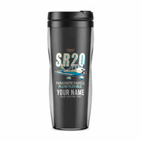Thumbnail for Cirrus SR20 - Cartoon + Name - Plastic (No Holder) - Gray