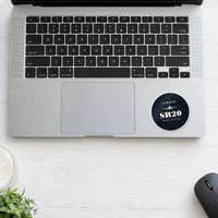 Thumbnail for Cirrus SR20 - Heritage - Circle Sticker - Laptop