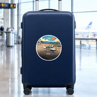 Thumbnail for Cirrus SR22T - 3D - Circle Sticker - Suitcase
