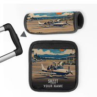 Thumbnail for Cirrus SR22T - 3D + Name - Luggage Handle Cover - Full Print