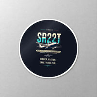 Thumbnail for Cirrus SR22T - Original - Circle Sticker - Close-up