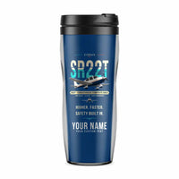 Thumbnail for Cirrus SR22T - Original + Name - Plastic (No Holder) - Blue