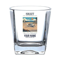Thumbnail for Cirrus SR22T - Poster + Name - Whiskey Glass