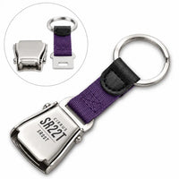 Thumbnail for Cirrus SR22T - Seat Belt Key Chain - Tag - Purple