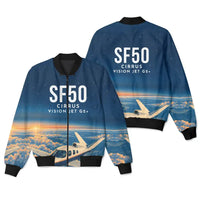 Thumbnail for Cirrus Vision Jet G2+ 3D All-Over Print Clothing - Bomber Jacket - 3D