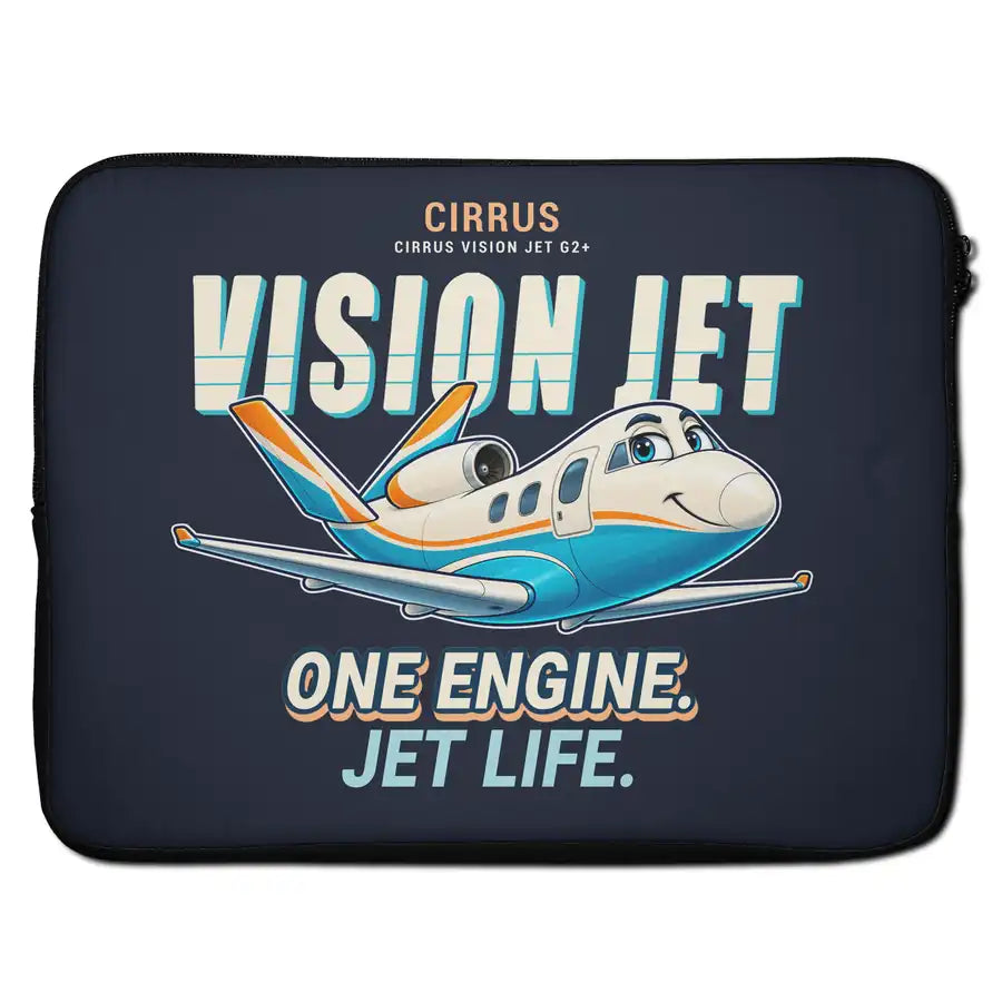 Cirrus Vision Jet G2+ - Cartoon - Laptop Sleeve