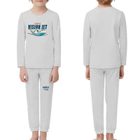 Thumbnail for Cirrus Vision Jet G2+ - Children Pajamas - Cartoon Chest - Light Gray
