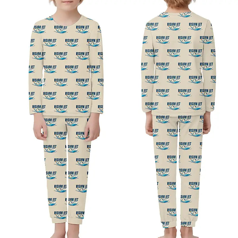 Cirrus Vision Jet G2+ - Children Pajamas - Cartoon Pattern - Beige