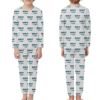 Thumbnail for Cirrus Vision Jet G2+ - Children Pajamas - Cartoon Pattern - Light Gray