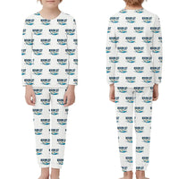 Thumbnail for Cirrus Vision Jet G2+ - Children Pajamas - Cartoon Pattern - White