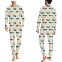 Thumbnail for Cirrus Vision Jet G2+ - Men Pajamas - Cartoon Pattern - Beige