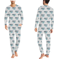 Thumbnail for Cirrus Vision Jet G2+ - Men Pajamas - Cartoon Pattern - Light Gray