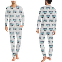 Thumbnail for Cirrus Vision Jet G2+ - Men Pajamas - Original Pattern - Light Gray