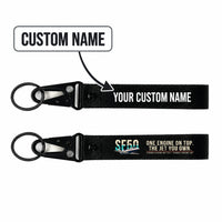 Thumbnail for Cirrus Vision Jet G2+ Hawk-Shaped Key Chains - Black - Original - Personalized