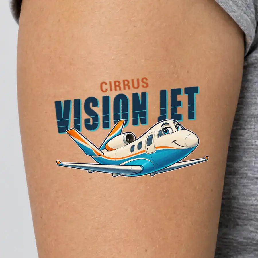Cirrus Vision Jet G2+ - Tattoo - Cartoon