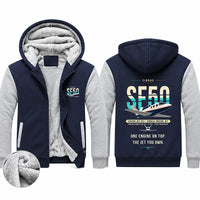 Thumbnail for Cirrus Vision Jet G2+ Zipped Sweatshirts - Original - Navy & Gray