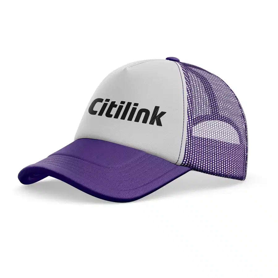 Citilink Airlines trucker cap - purple