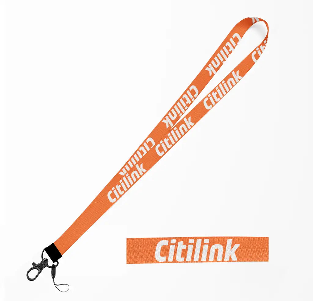 Citilink Airlines lanyard - orange