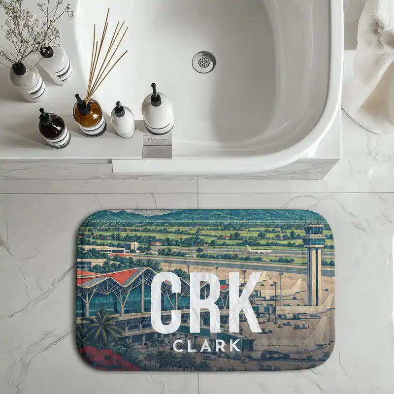 Clark International Airport (CRK) bath mat
