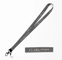 Thumbnail for Clark City Series lanyard - gray