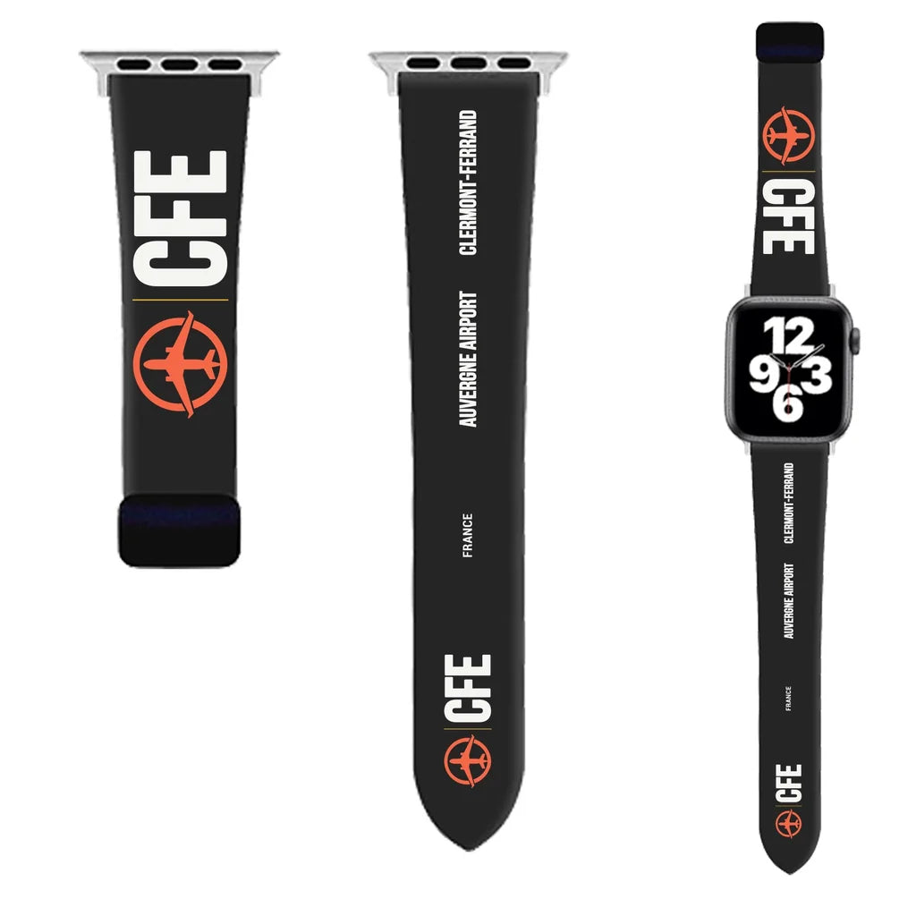 WBV6 | Clermont-Ferrand Auvergne Airport CFE | Black (Magnetic Band)