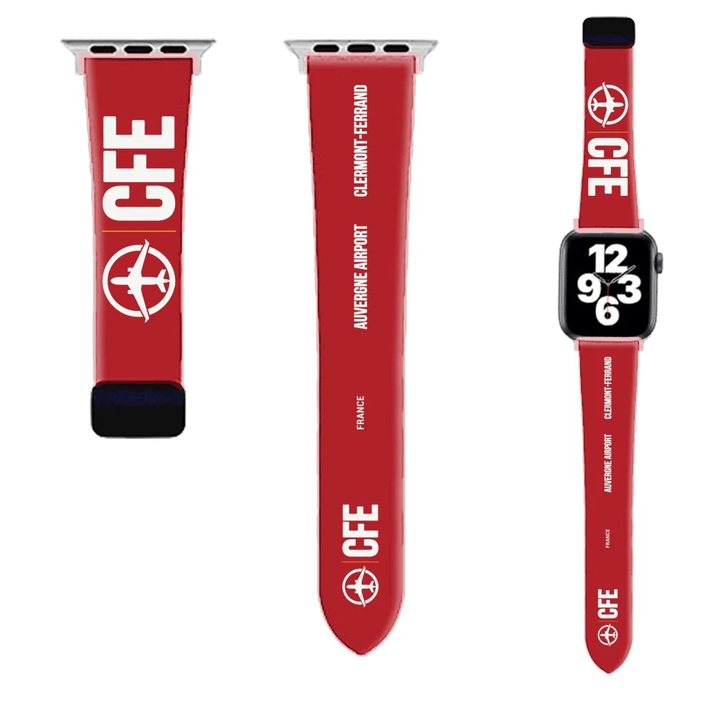 WBV6 | Clermont-Ferrand Auvergne Airport CFE | Red (Magnetic Band)