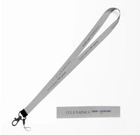 Thumbnail for Cluj-Napoca City Series lanyard - light gray