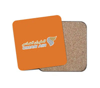 Thumbnail for Oman Airlines design on orange 1 piece coaster