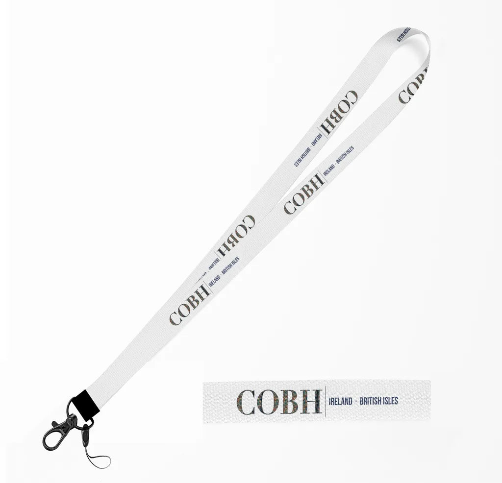 Cobh City Series lanyard - white
