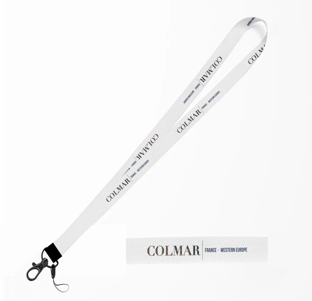 Colmar City Series lanyard - white