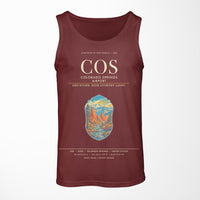 Thumbnail for Colorado Springs Airport COS Tank Top - Dark Red